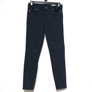 Two by Vince Camuto Front Seam Navy Blue Stretch Skinny Jeans Women's Size 29/8